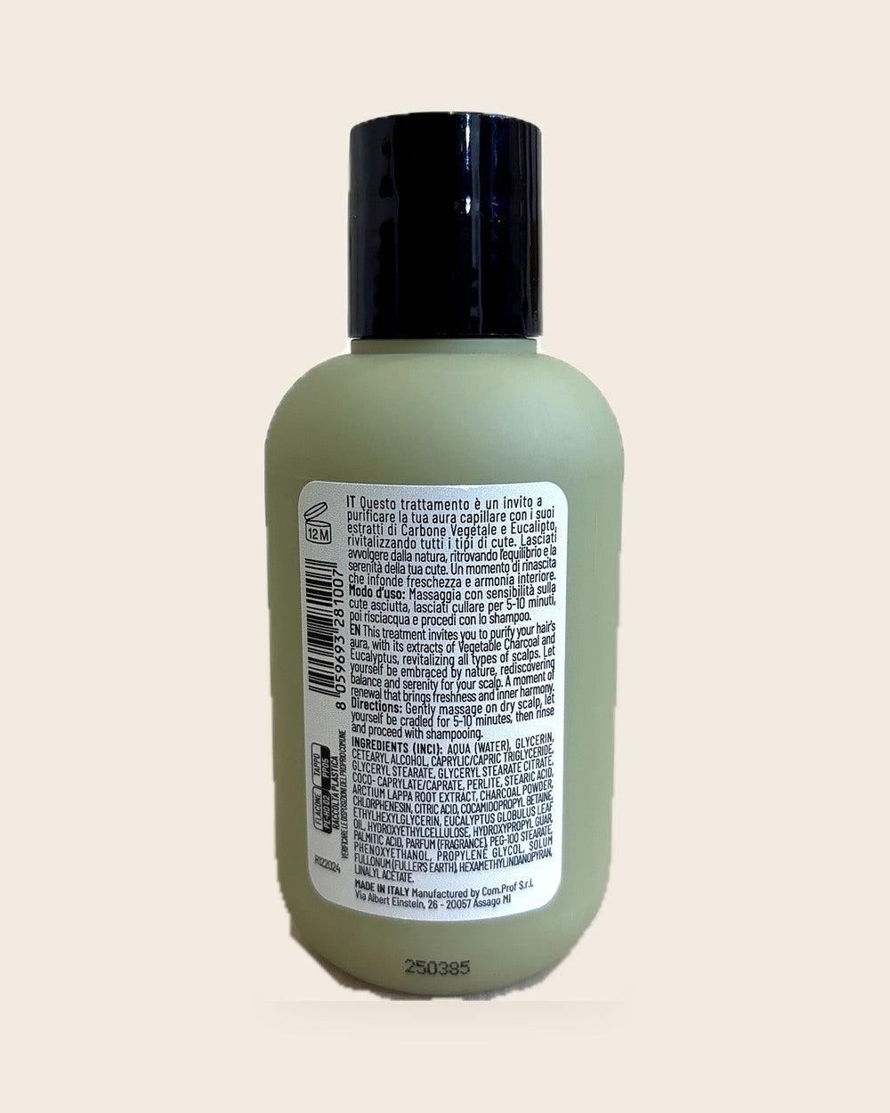 Bagno Olistico — etichetta e ingredienti