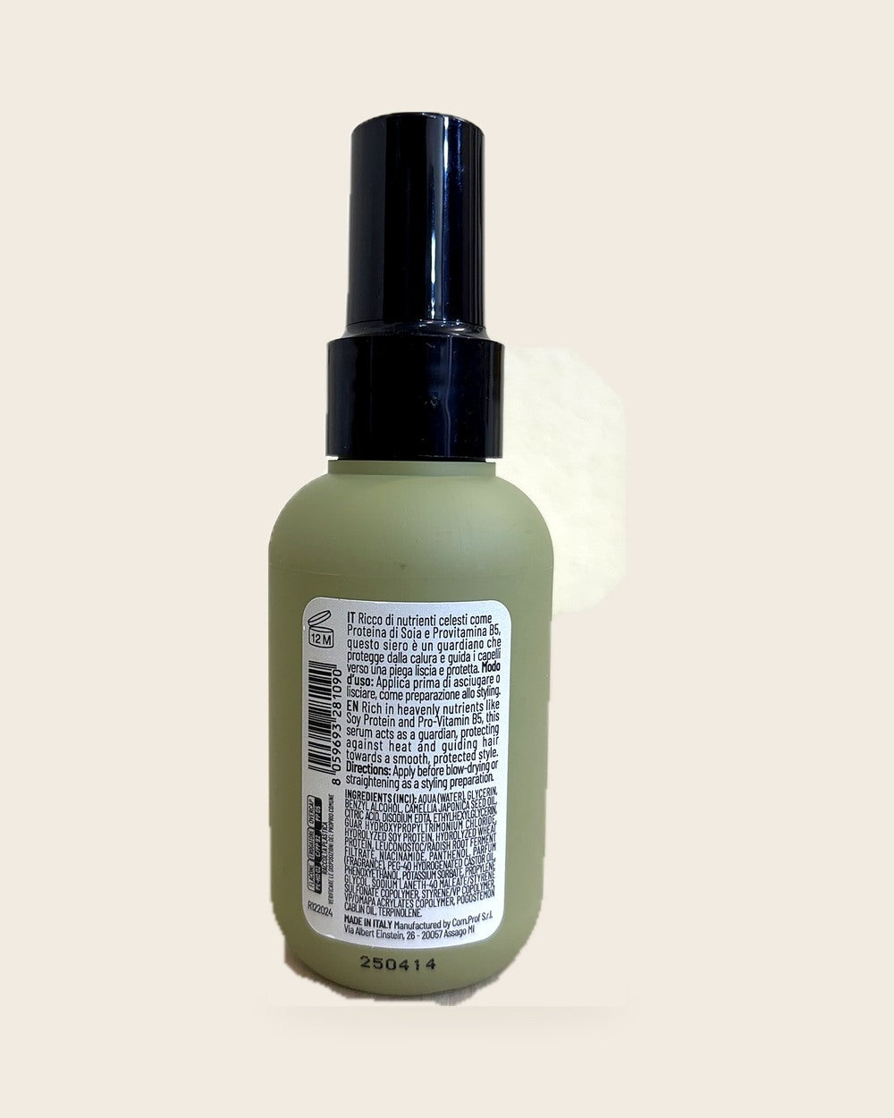 Elixir di Grano — etichetta e ingredienti